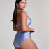 Modelujący d&oacute;ł bikini Honolulu, Niebieski