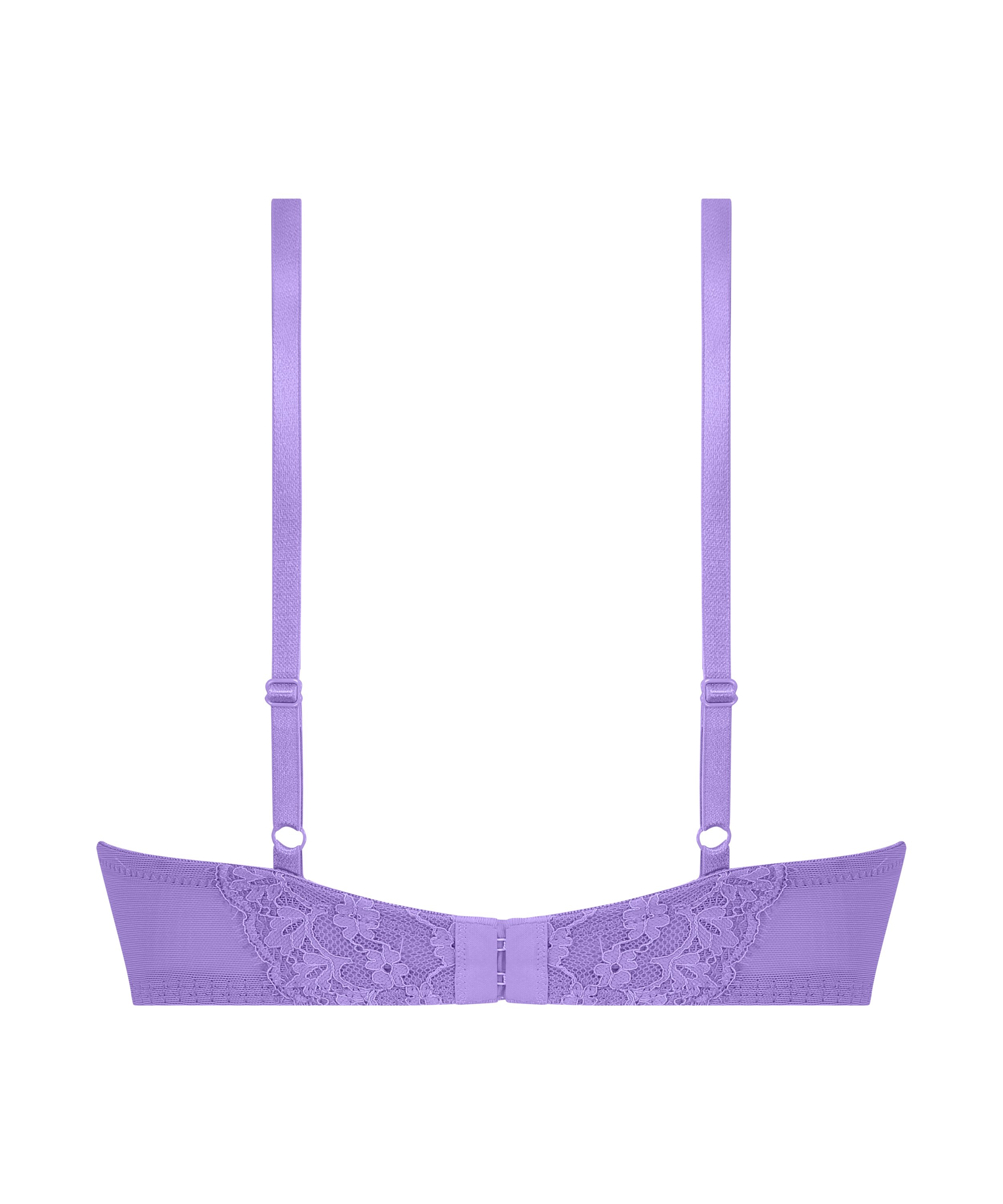 Usztywniony biustonosz maximizer z fiszbinami Daisy, Fioletowy, main