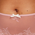 Stringi bokserki Curvy Doriane, Fioletowy