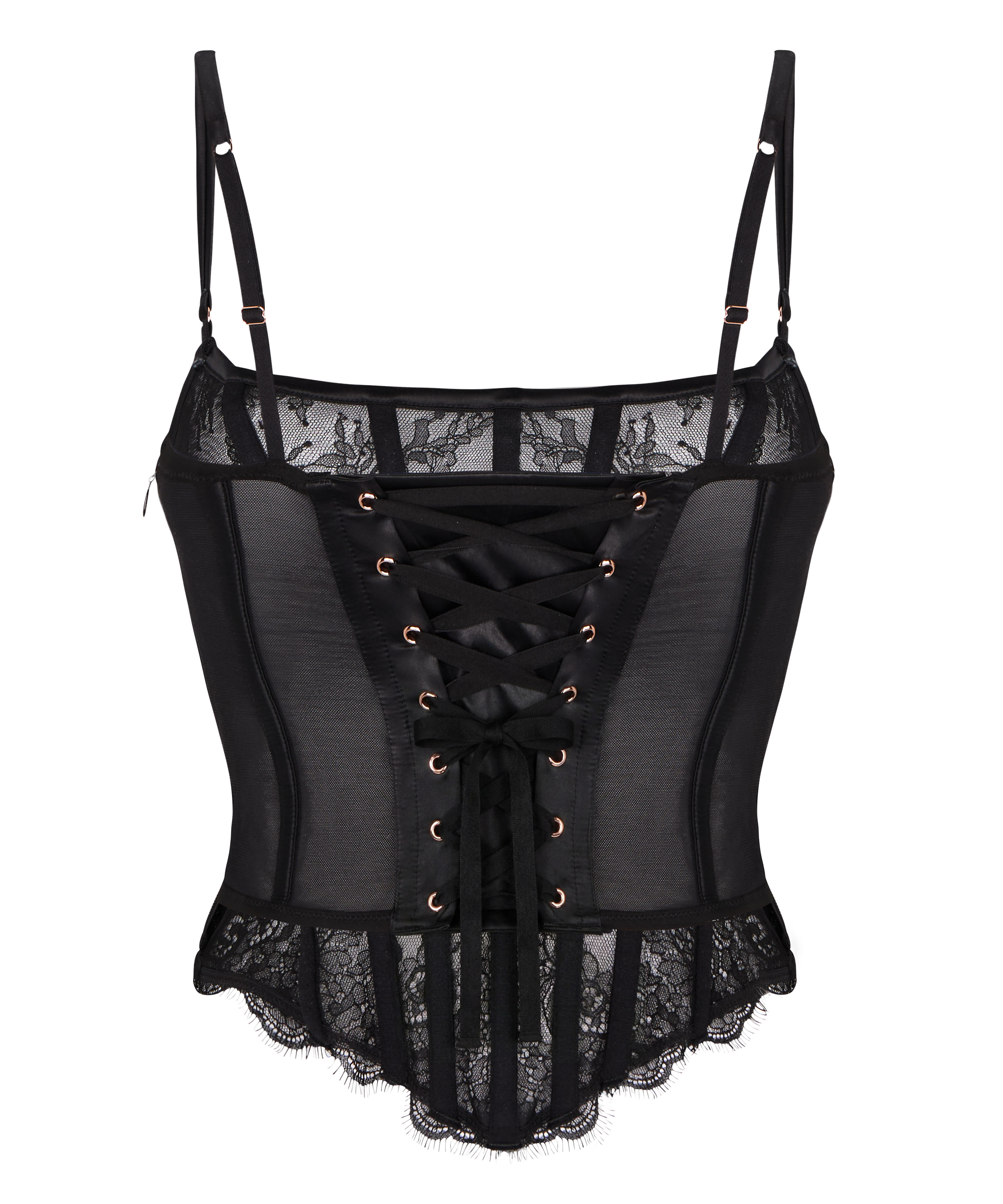 Bustier Sylvia, Czarny, main