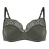 Biustonosz nieusztywniany z fiszbinami Sophie, Zielony