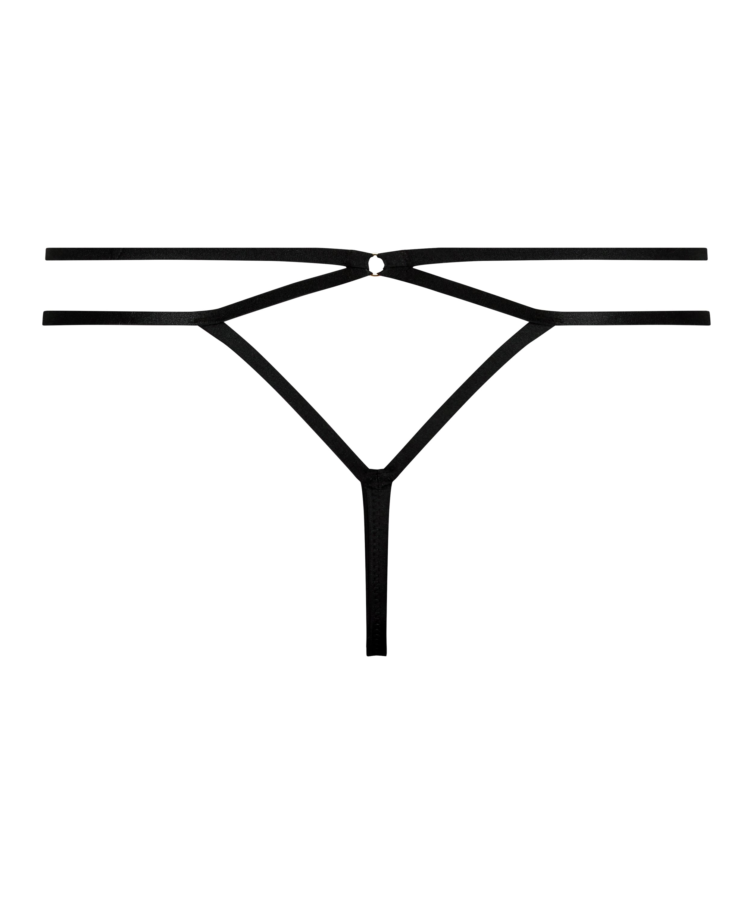 Stringi tanga Effie, Czarny, main