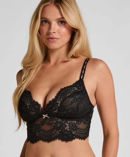 Biustonosz bralette Dorothy, Czarny