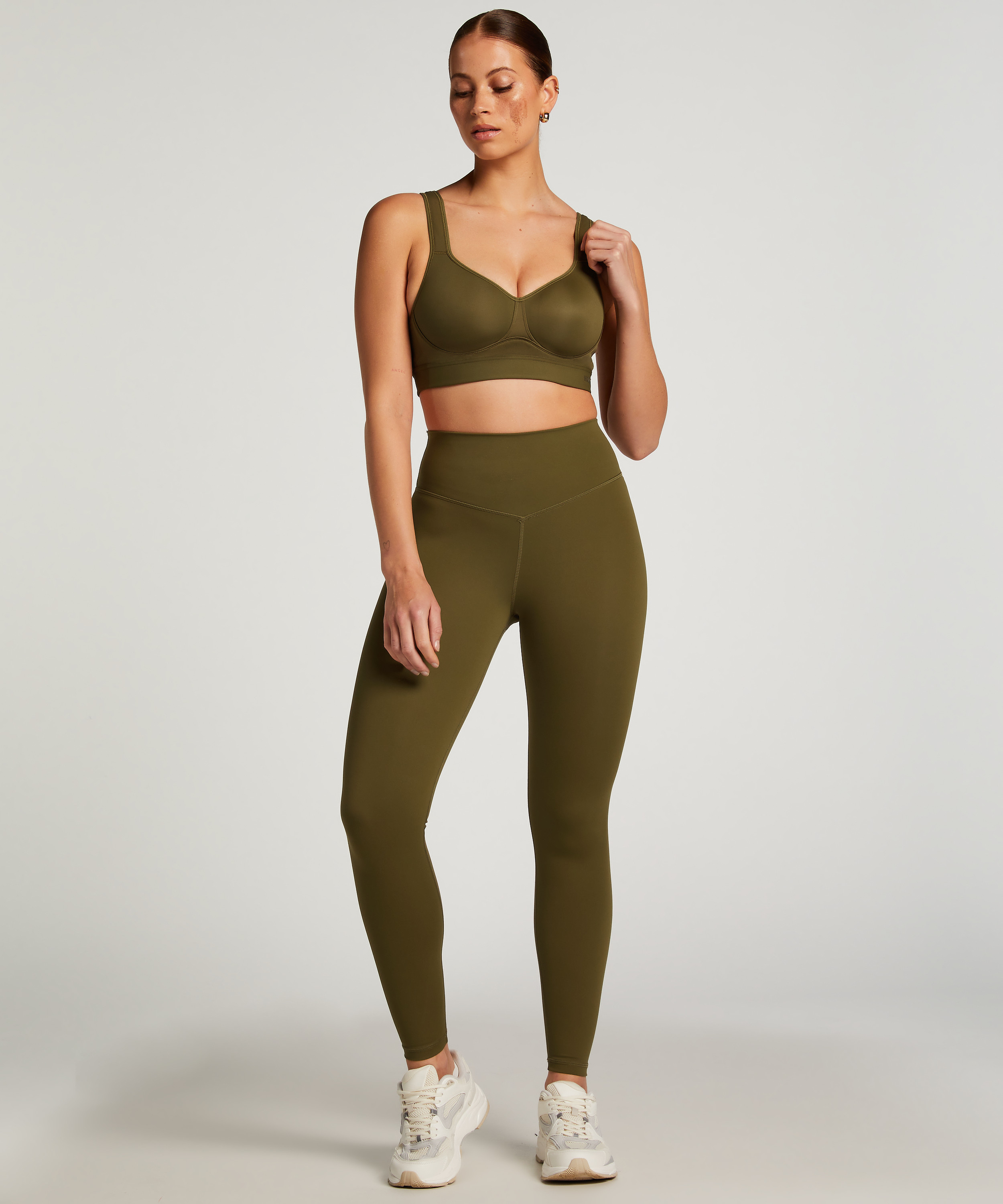 Biustonosz sportowy HKMX All Star Level 2, Zielony, main