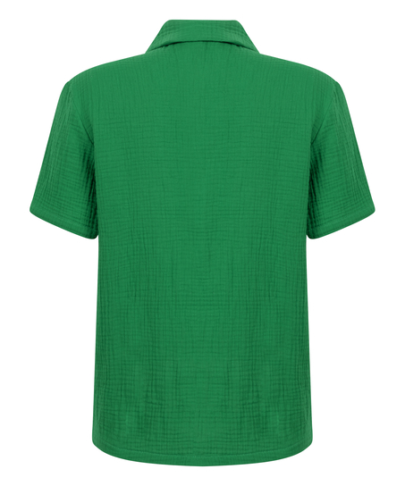 Muślinowa narzutka, Zielony