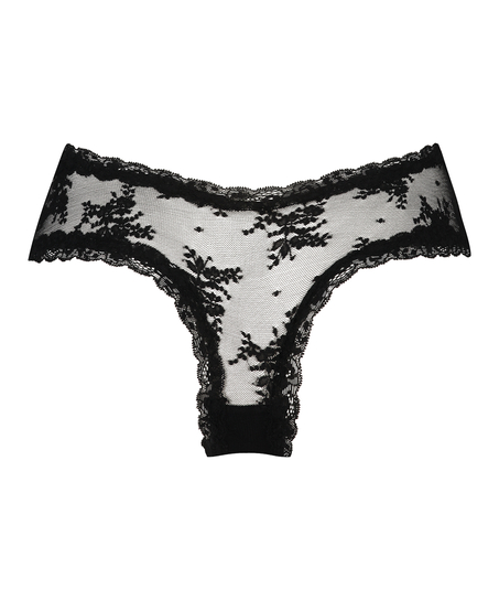 Brazyliany V-shape Mesh, Czarny