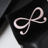 Velvet Bow Slider Slippers, Czarny