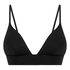 Tr&oacute;jkąt Bralette Smooth, Czarny
