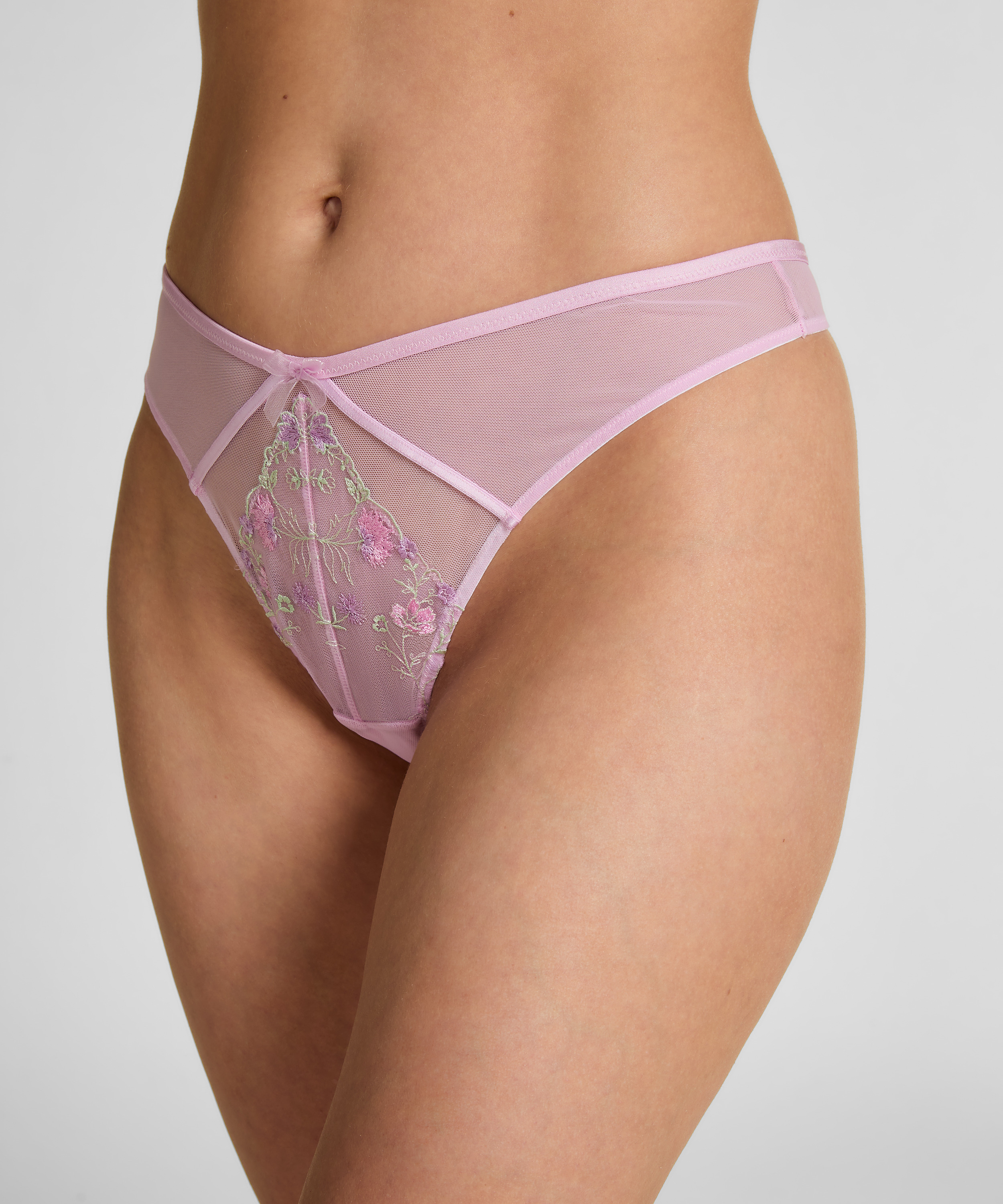 Stringi Highleg Eleni, Fioletowy, main