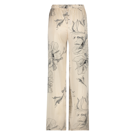 Lotus satin palazzo trousers, Różowy