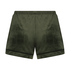 Velvet shorts, Zielony