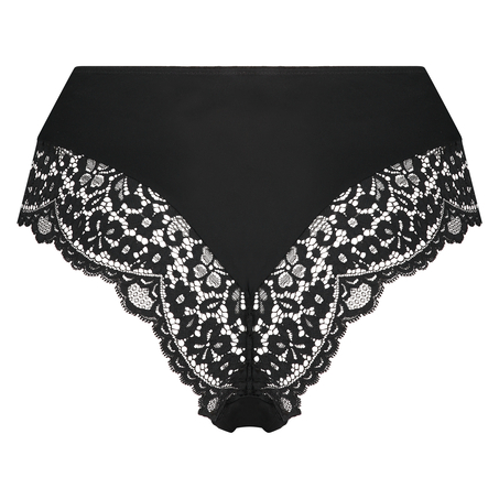 Marina high cut Brazilian, Czarny