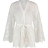 Kimono z koronką Isabelle, Biały