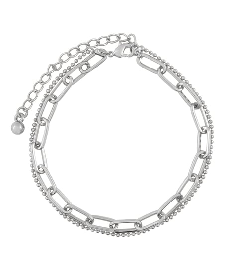 Bransoletka z łańcuszkiem, Szary