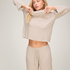 Pyjama Top Loose Jersey, Biały