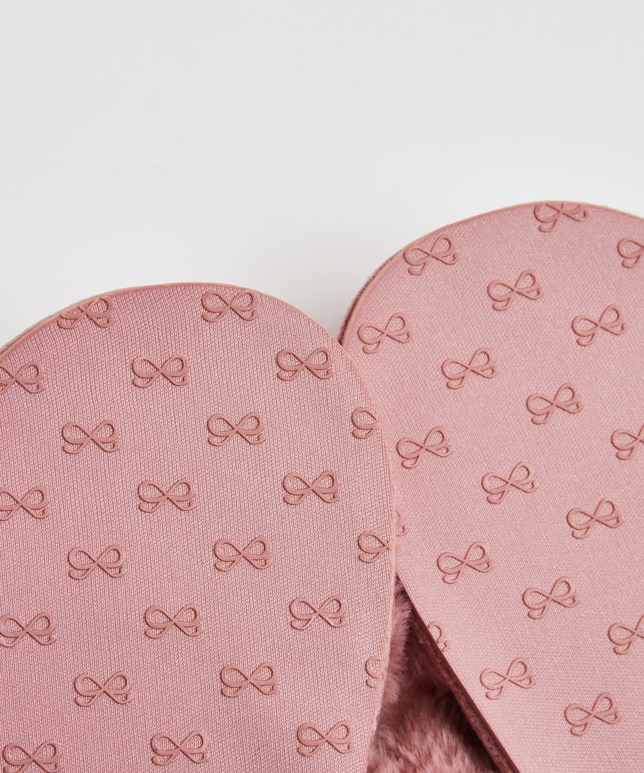 Kapcie ze sztucznym futerkiem, R&oacute;żowy, main