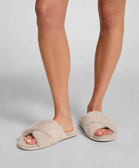 Kapcie Lia, Beżowy