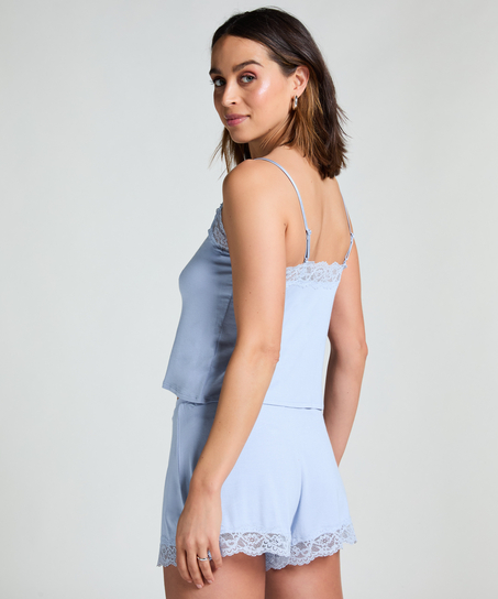 Zestaw piżamowy, Niebieski