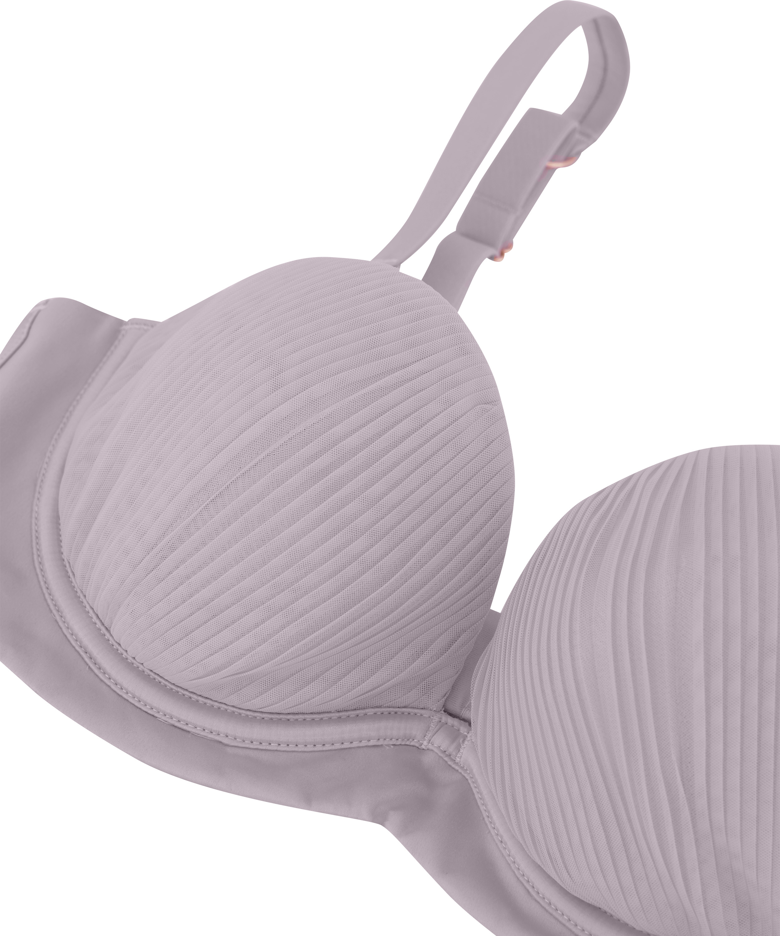 Biustonosz usztywniany z fiszbinami Antonia, Fioletowy, main