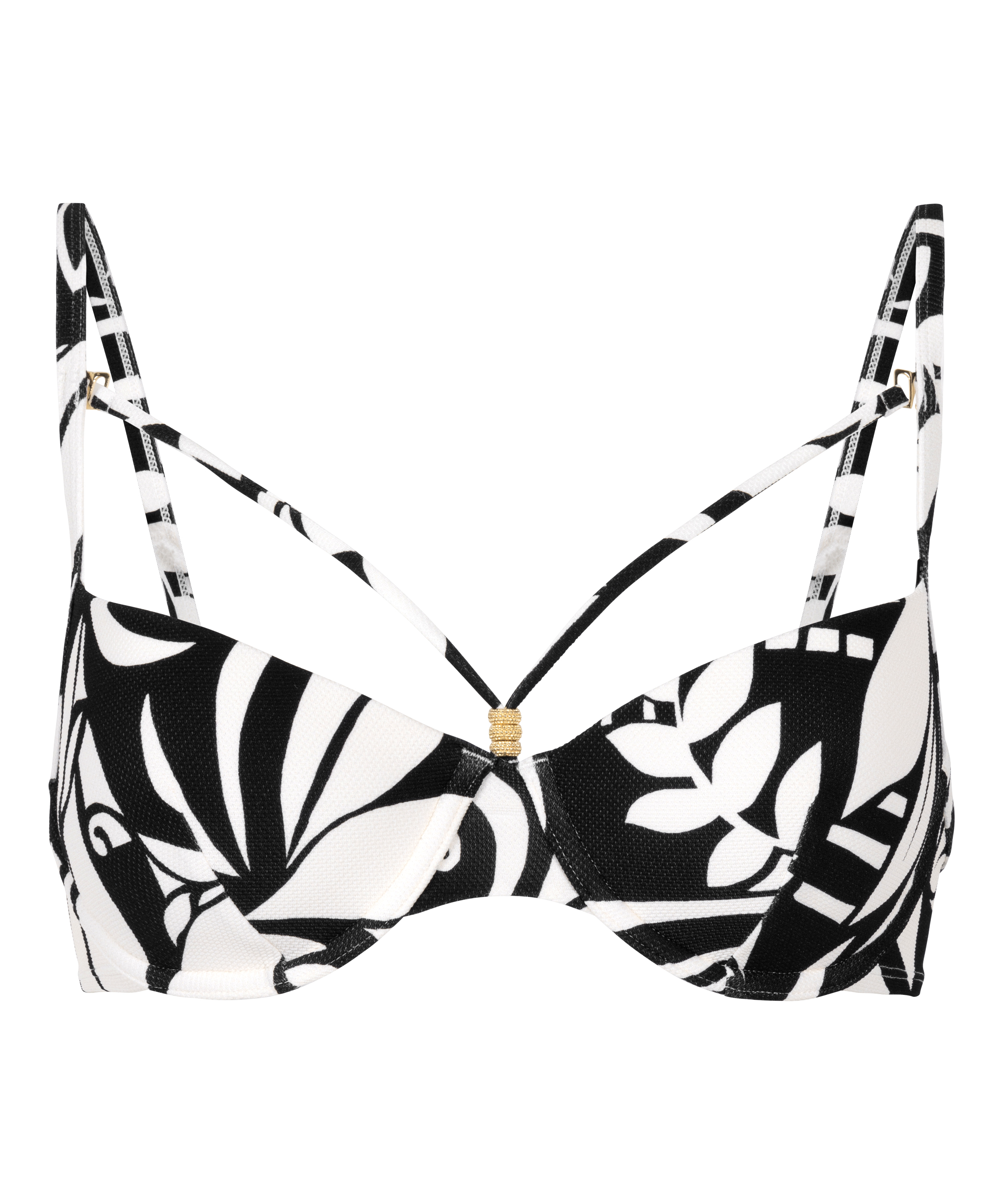 Top od bikini Mauritius, Czarny, main