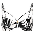 Top od bikini Mauritius, Czarny