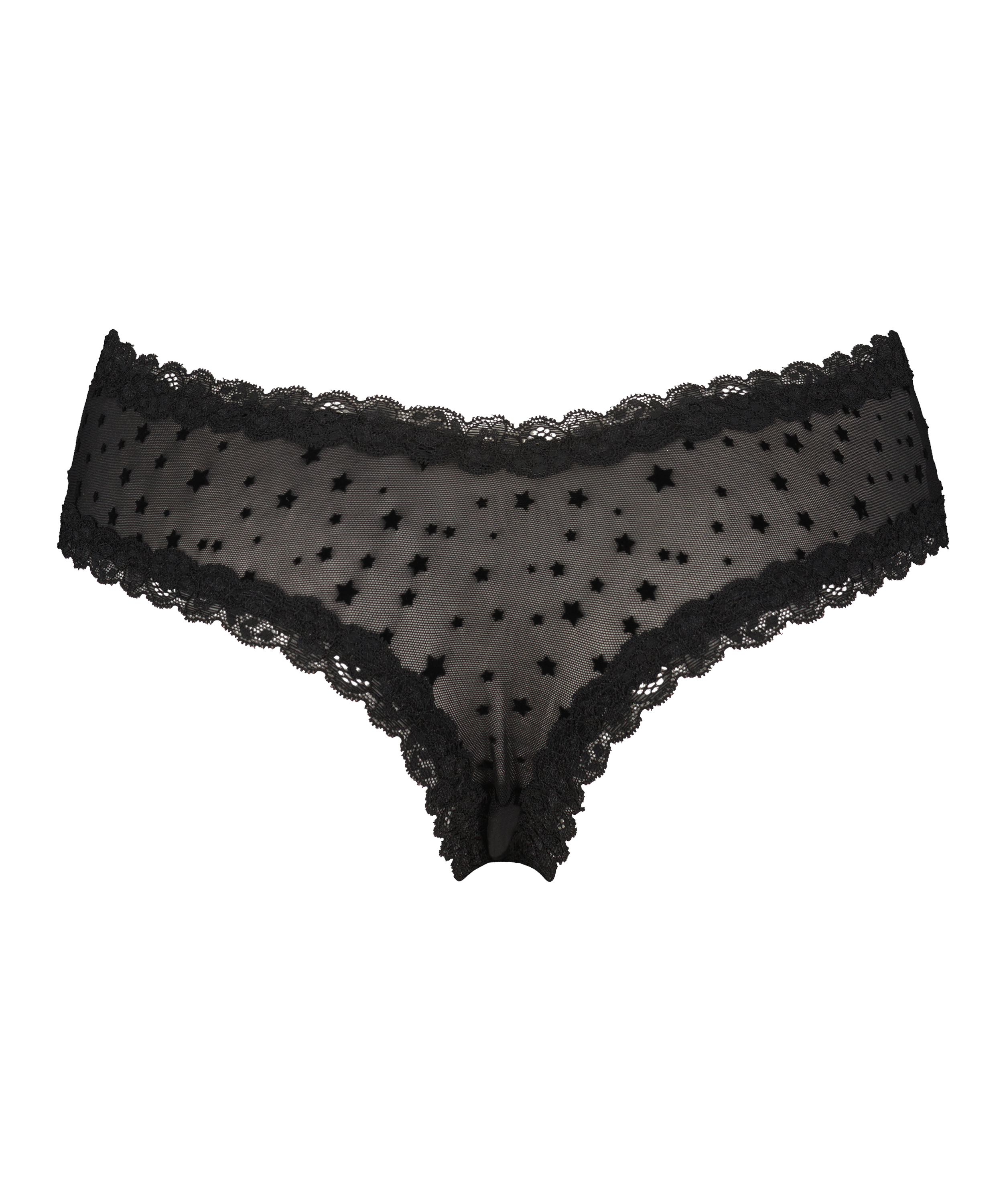 Brazyliany V-shape Mesh, Czarny, main