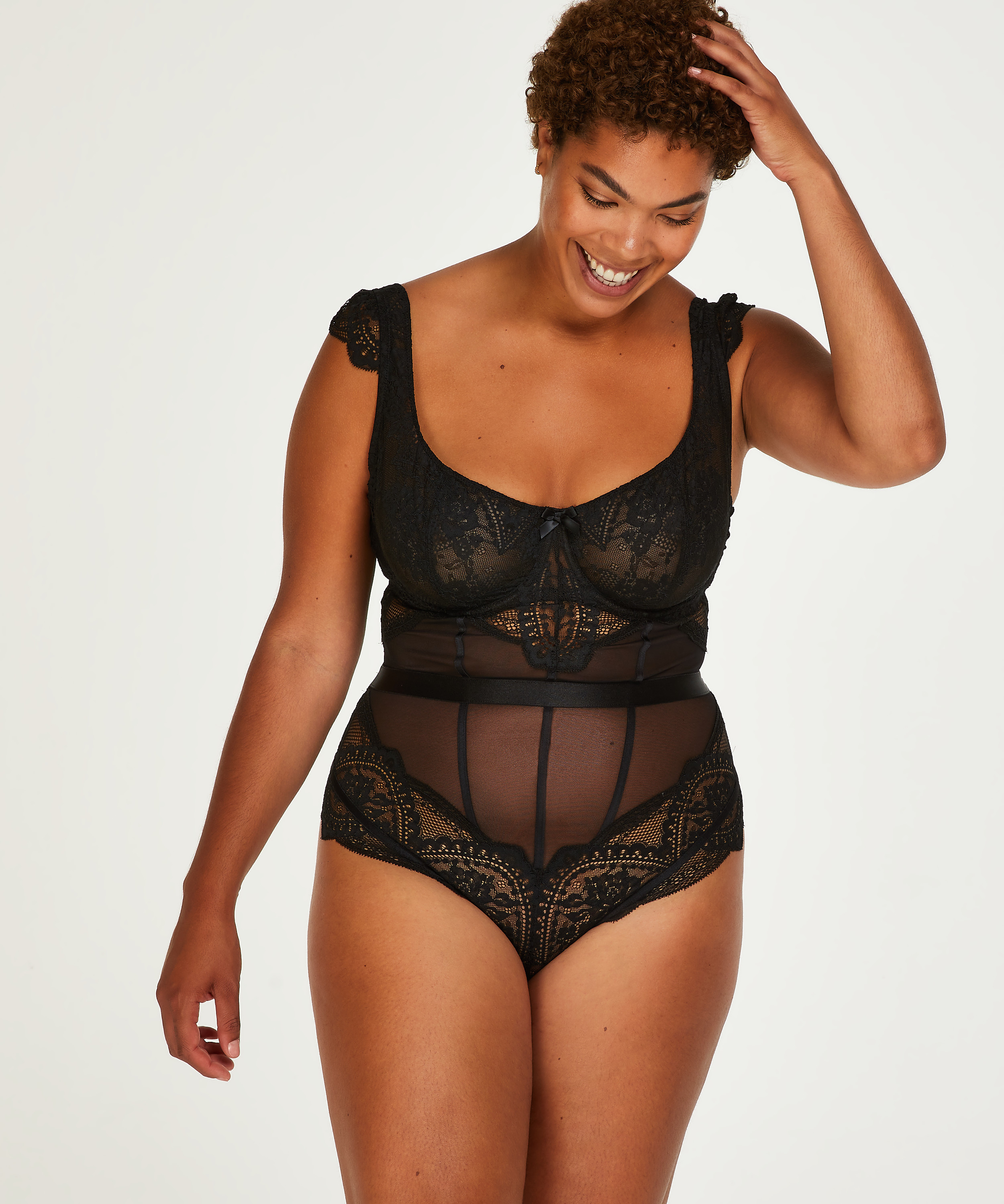 Body Heira Rebecca Mir, Czarny, main