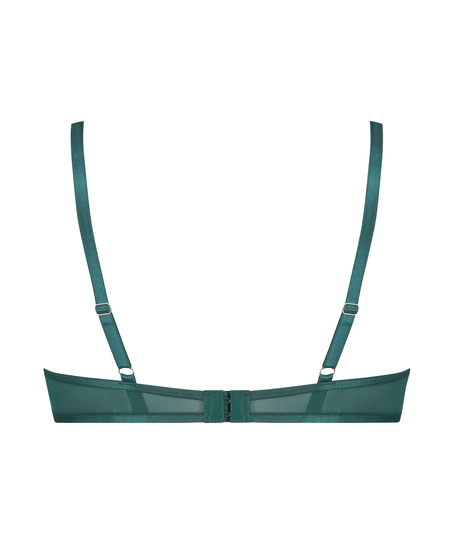 Biustonosz nieusztywniany z fiszbinami Isabelle, Zielony