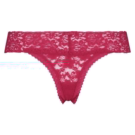 Bardzo niskie stringi V, Różowy