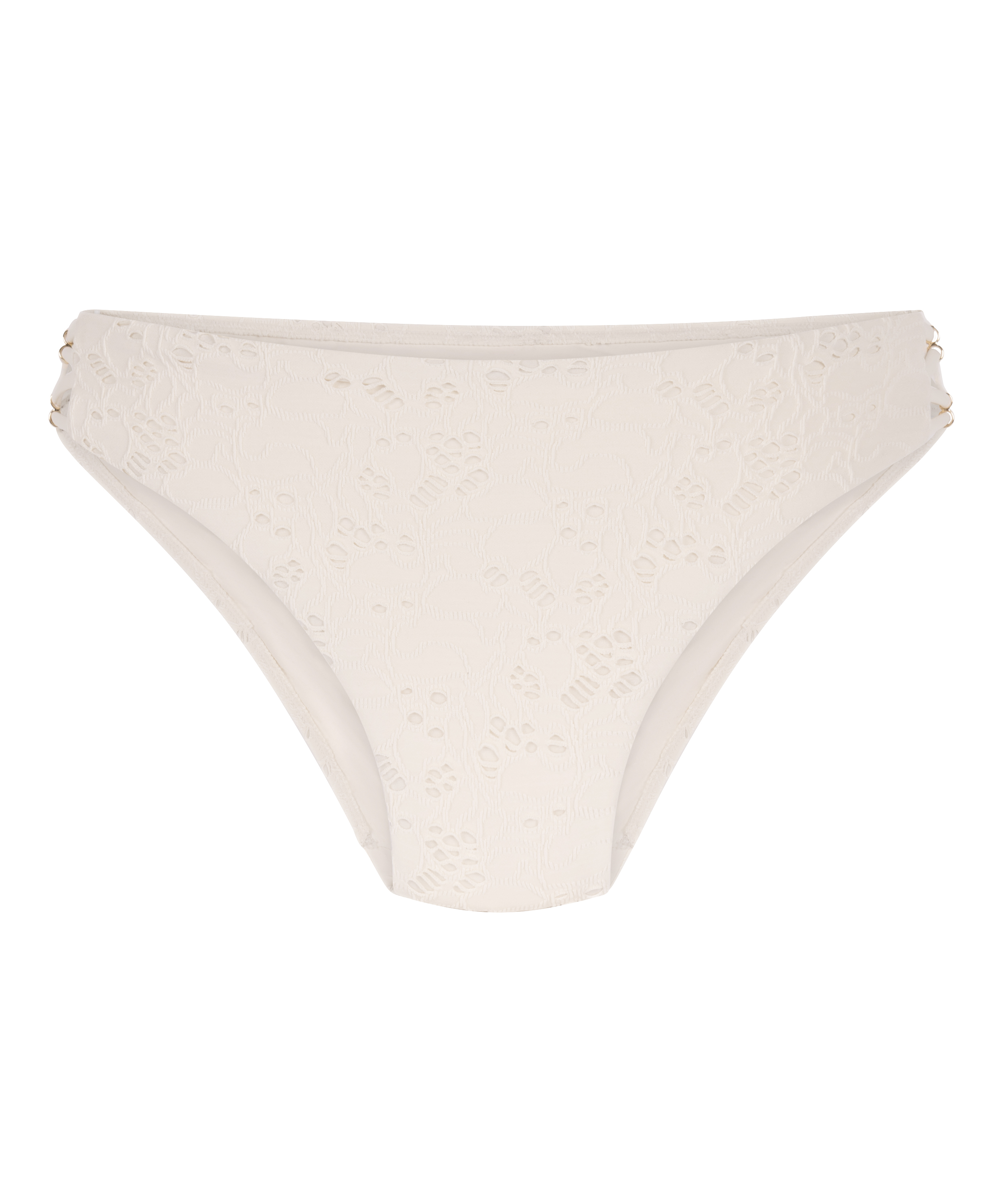 Szydełkowy d&oacute;ł od bikini Crochet, Biały, main