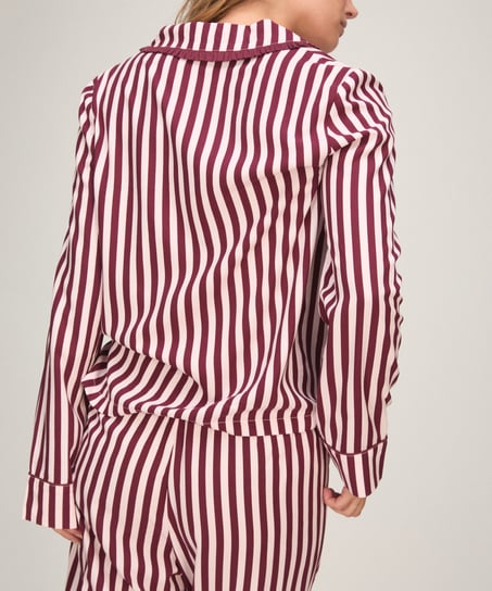 Pyjama Set Poplin Ruffle, R&oacute;żowy