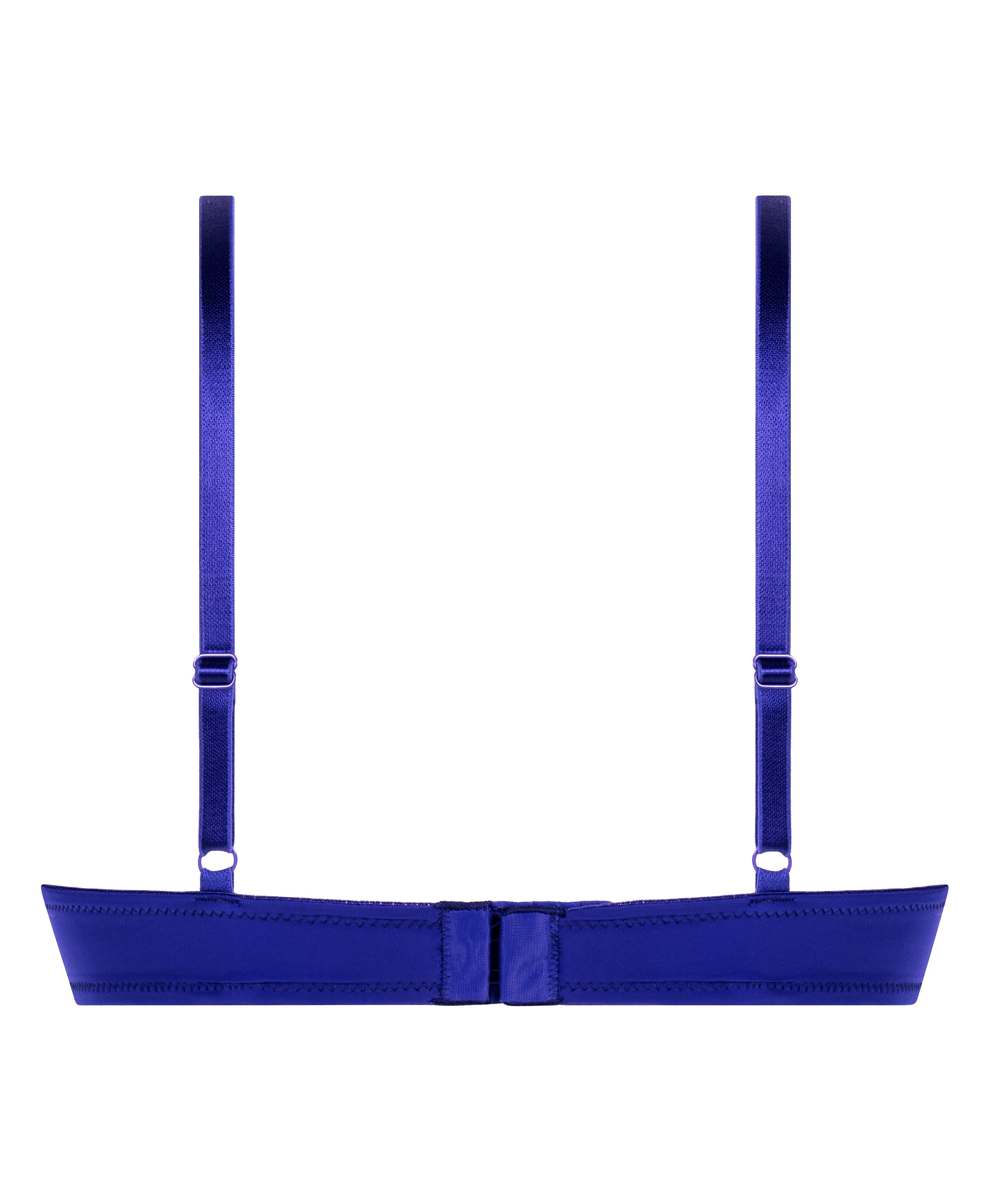 Biustonosz usztywniany z fiszbinami Plunge, Niebieski, main