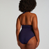 Str&oacute;j kąpielowy Shaping Halter Scallop, Niebieski