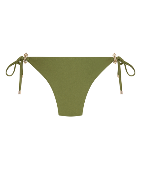 Majtki Bikini Wysoko Krojona Yucatan, Zielony