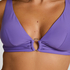 Triangle Bikini Top Luxe, Fioletowy