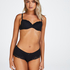 Secret Lace boxers cotton, Czarny