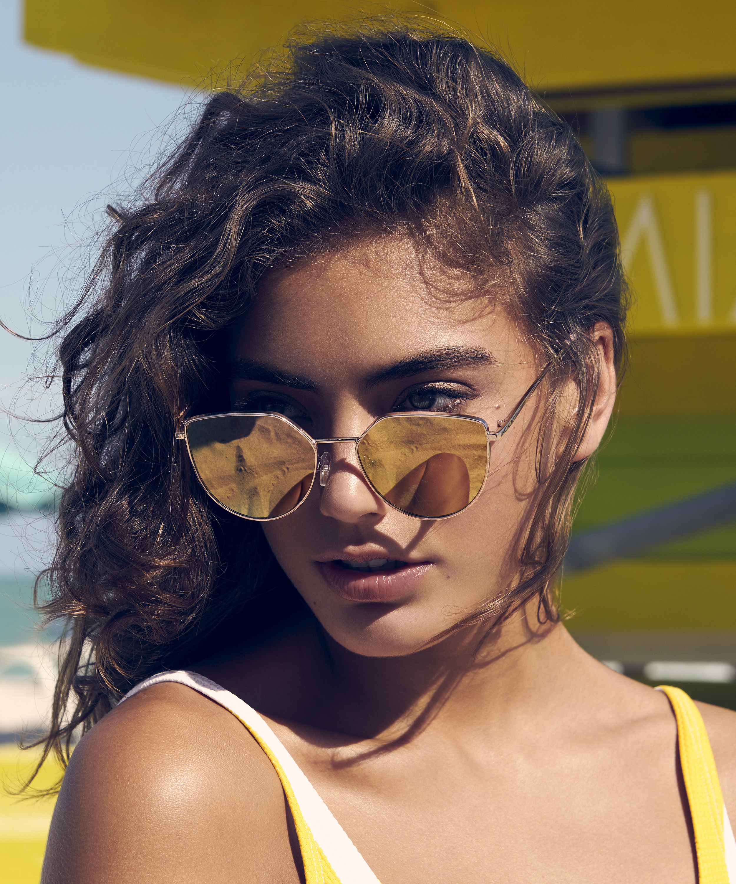 Sunglasses, Różowy, main