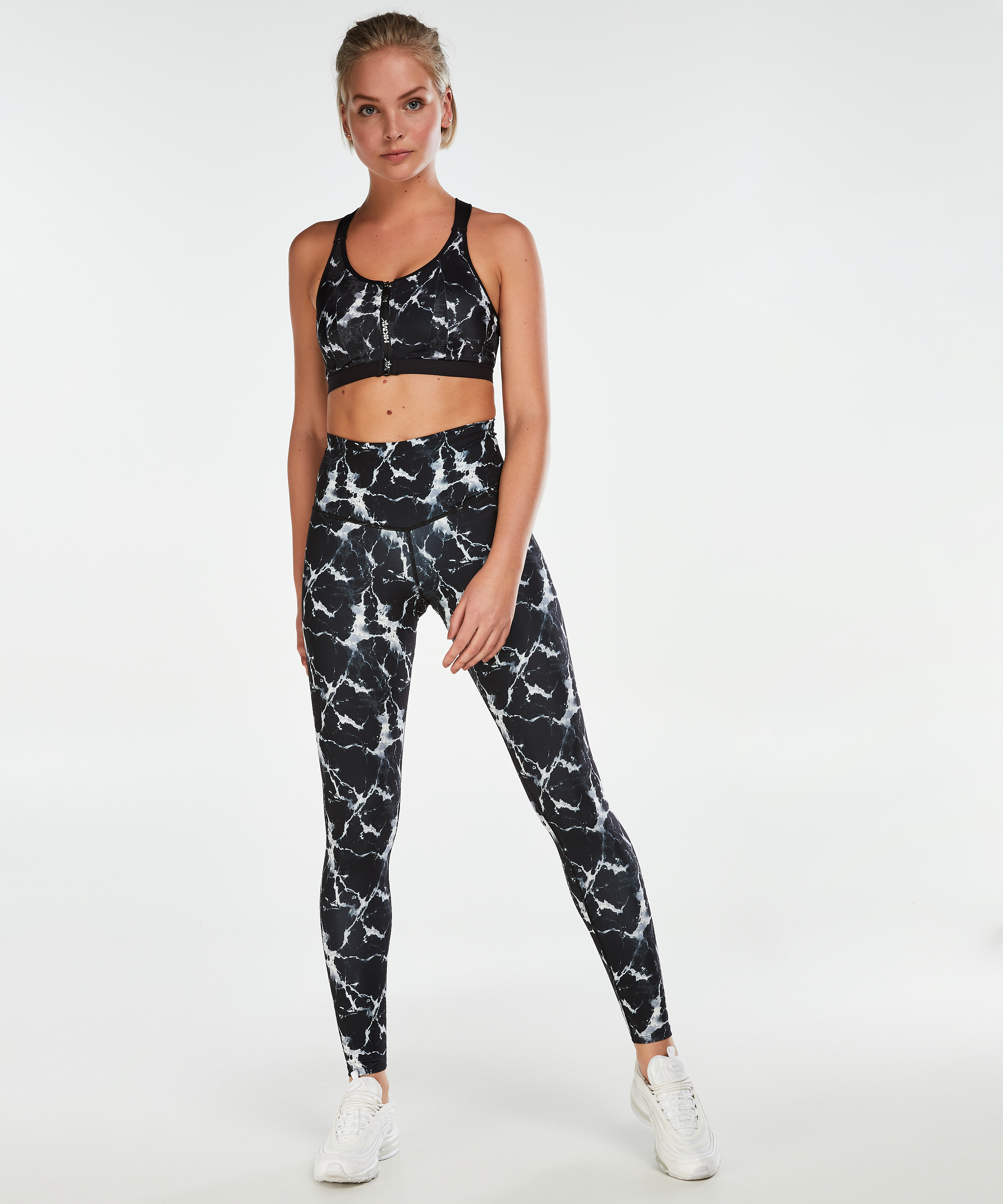 Biustonosz sportowy HKMX All Star Level 3, Czarny, main