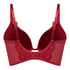 Biustonosz Push-Up Longline Marianna, Czerwony