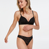 Hope Padded Non-Underwired Bra, Czarny