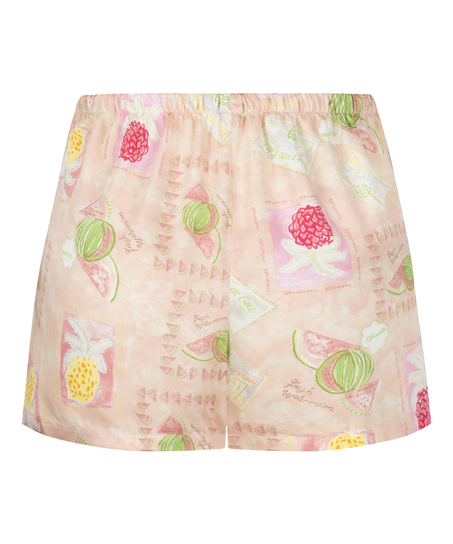 Satynowe szorty, Pomarańczowy