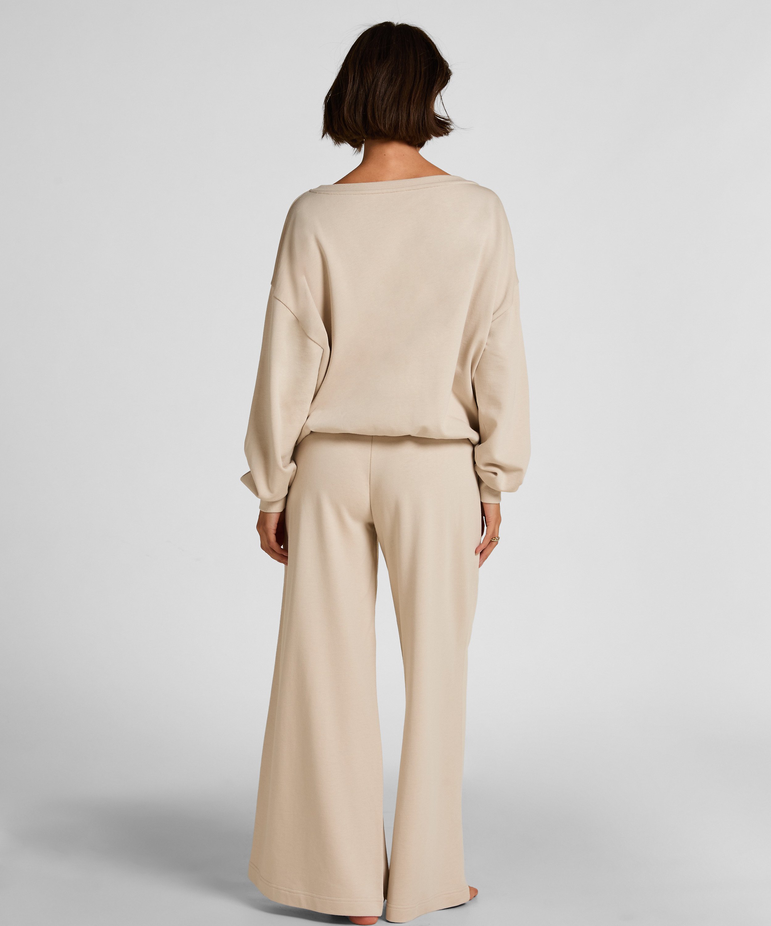 Boatneck Sweater Audrey, Beżowy, main