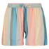 Chambray stripe pyjama shorts, R&oacute;żowy