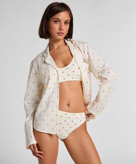 Majtki brazylijskie Dianne, Biały