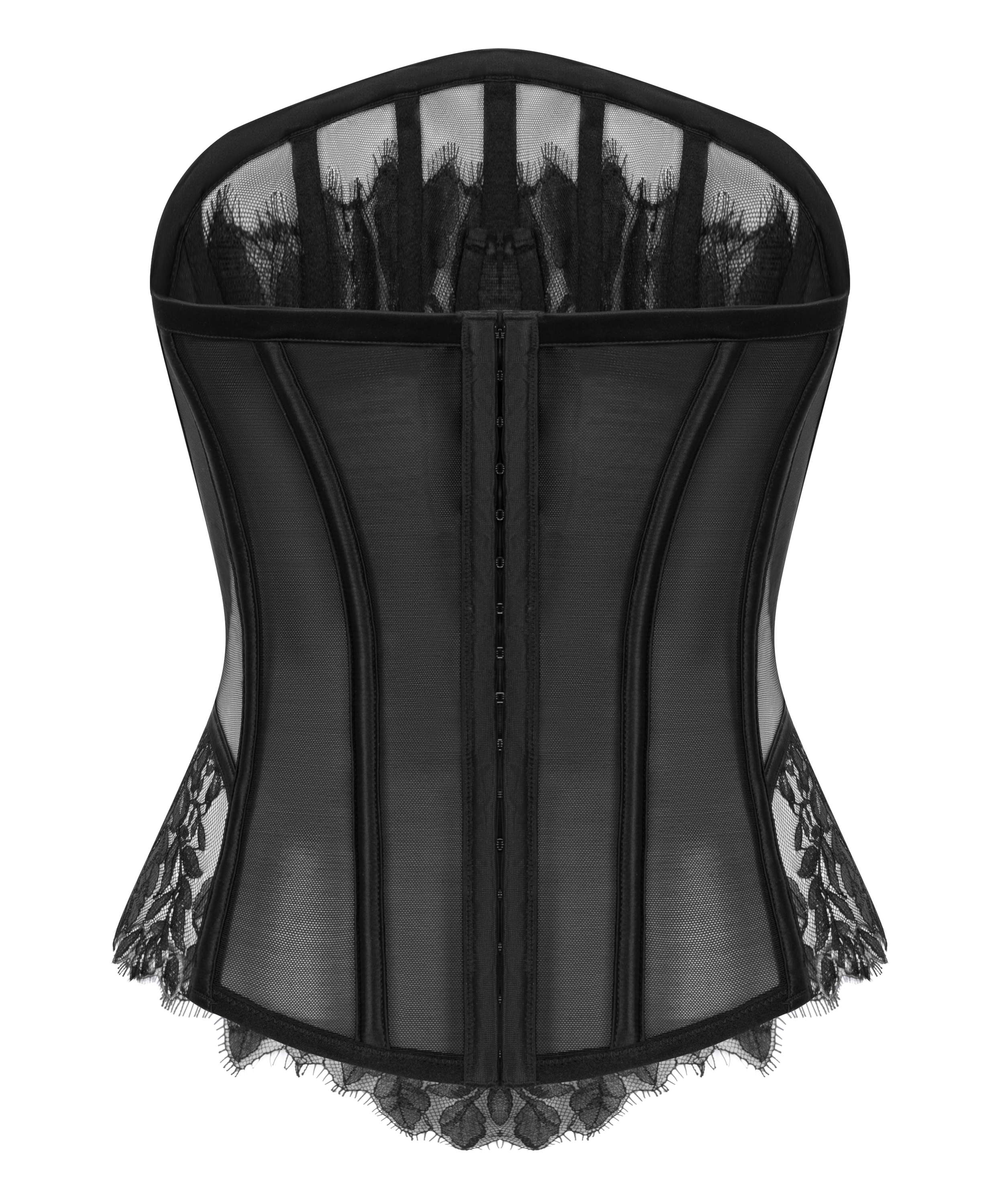 Gorset Chalice, Czarny, main