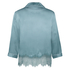 Silk pyjama top, Niebieski