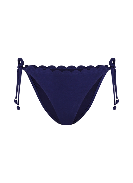 D&oacute;ł od bikini Scallop, Niebieski