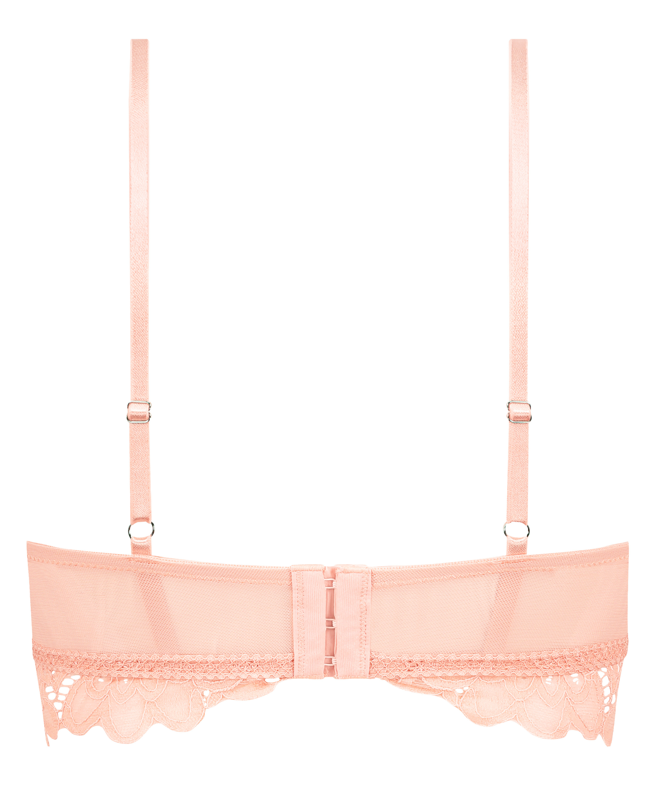 Usztywniany biustonosz bez fiszbin Longline Shiloh, R&oacute;żowy, main