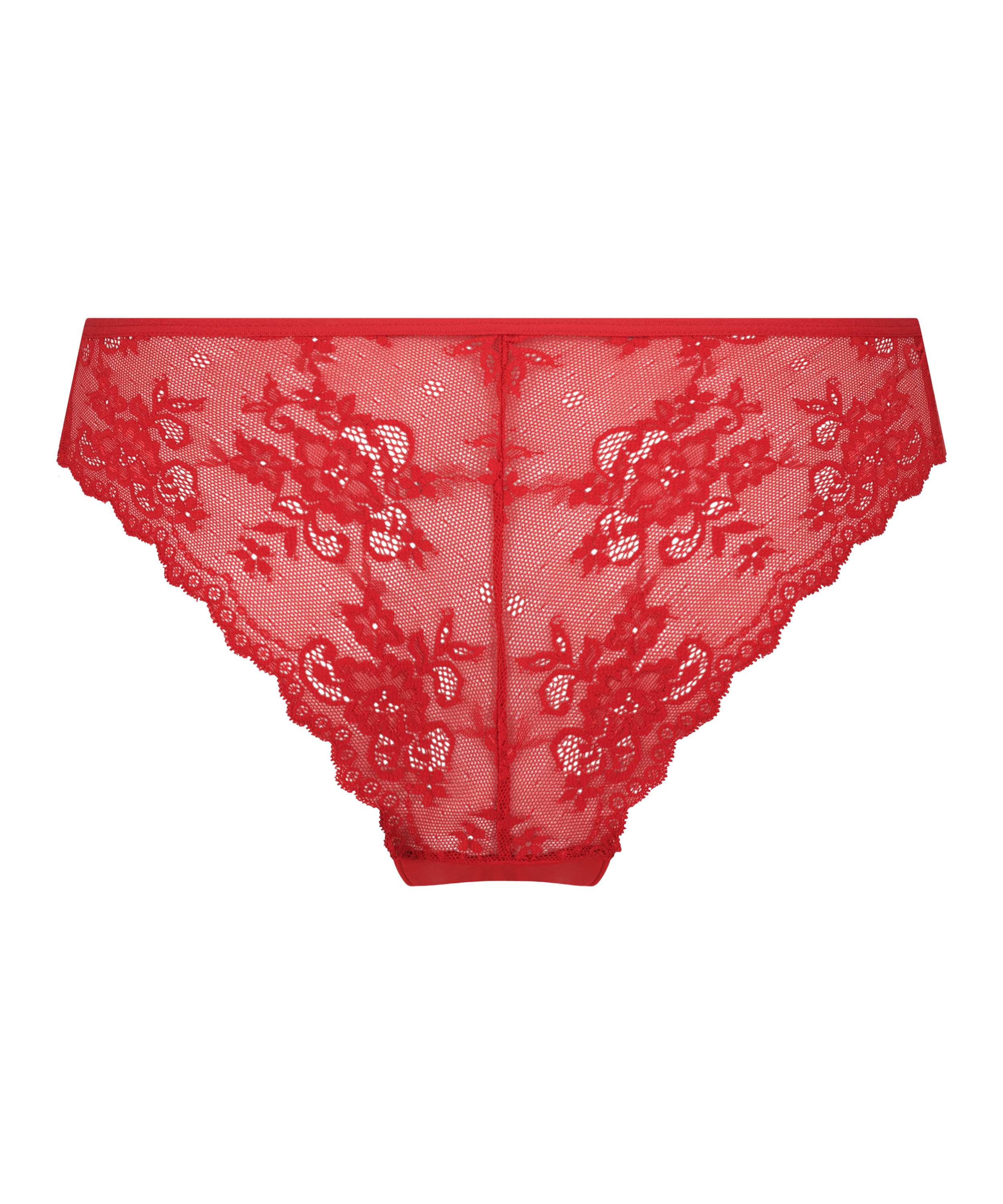 Brazyliany Lace Back, Czerwony, main