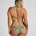 Biustonosz Bikini z Fiszbinami i Wypełnieniem Cancun, Zielony